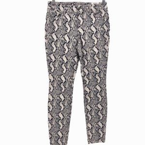 Inc Incessential Python Snake Print Skinny Jeans NWT